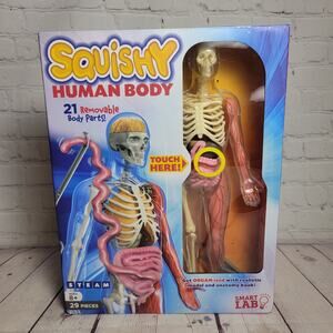 Squishy Human Body SmartLab Science Experiment 29pcs Homeschool Teaching Learn